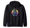 Vintage Arcade Gift or Pinball Zip Hoodie - Men's Women's