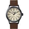 TIMEX Expedition Scout Metal Cream Brown T49963 Watch, Dial, Strap, [Official Import]