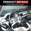 Car Dashboard Cover Sun Protection Mat Light-Proof Pad With Storage Bag For Land Rover Defender 2020-2025 Car Accessories