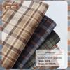 10% Шерстяная смесь Клетчатая ткань Женское модное пальто Подушка, 560 г