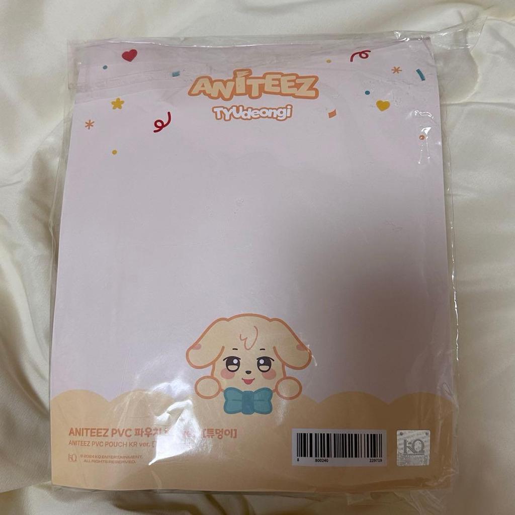 [Б/У] ПВХ-пауч ATEEZ, Эксклюзив для Кореи, Торговая карта Юнхо