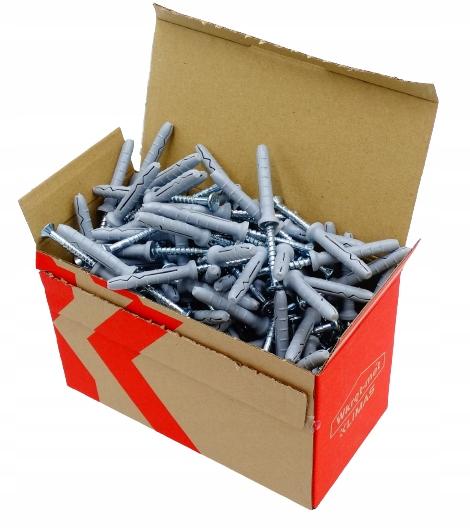 Quick Assembly Dowels Sm 8X50Mm Screw-Met 100 Pcs