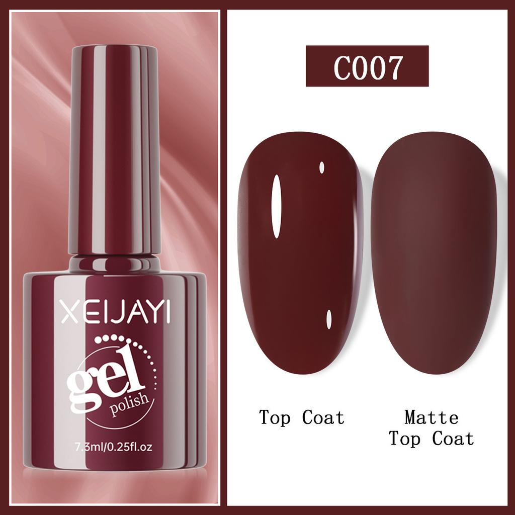 Популярный цвет Вишнево-красный True Red Solid Color Series Отбеливающий долговечный лак для ногтей Клей Фототерапия
