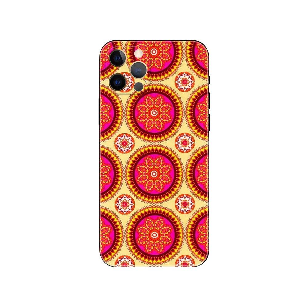 Чехол для телефона с изображением круга для iPhone Samsung Galaxy Redmi Xiaomi Oppo OnePlus Note SA 7 8 9 10 11 12 13 14 20 21 22 23 53 54 Pro Max Plus Ultra TPU Soft