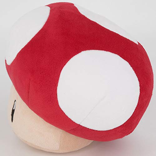 Sanei Boeki Super Mario ALL STAR COLLECTION Super Mushroom (S) W18.5 X D16.5 X H15.5cm Plush AC60