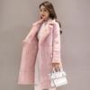 Winter Fashion New High Quality Rabbit Fur Coat Velvet Fur Coat Long Fur Coat Female Loose Thick Warm Mink Fur Teddy Coat