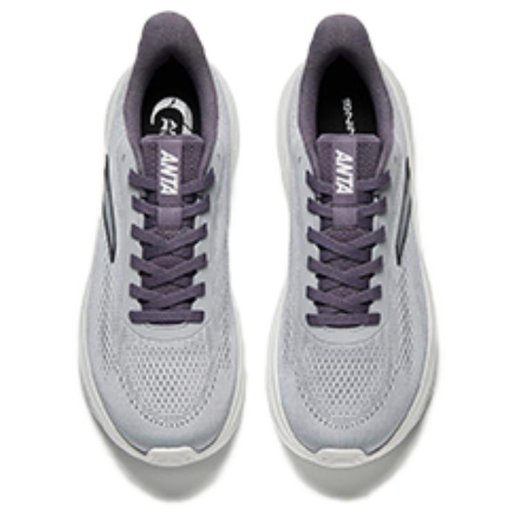 Anta Light Cloud 2 Simple Versatile Durable Breathable Low-Top Casual Running Shoes Men Sneaker Gray 112535509R-1