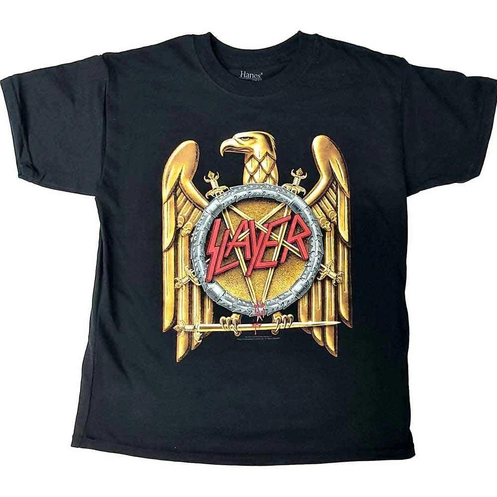 Детская футболка Slayer: Золотой орел (11-12 лет)