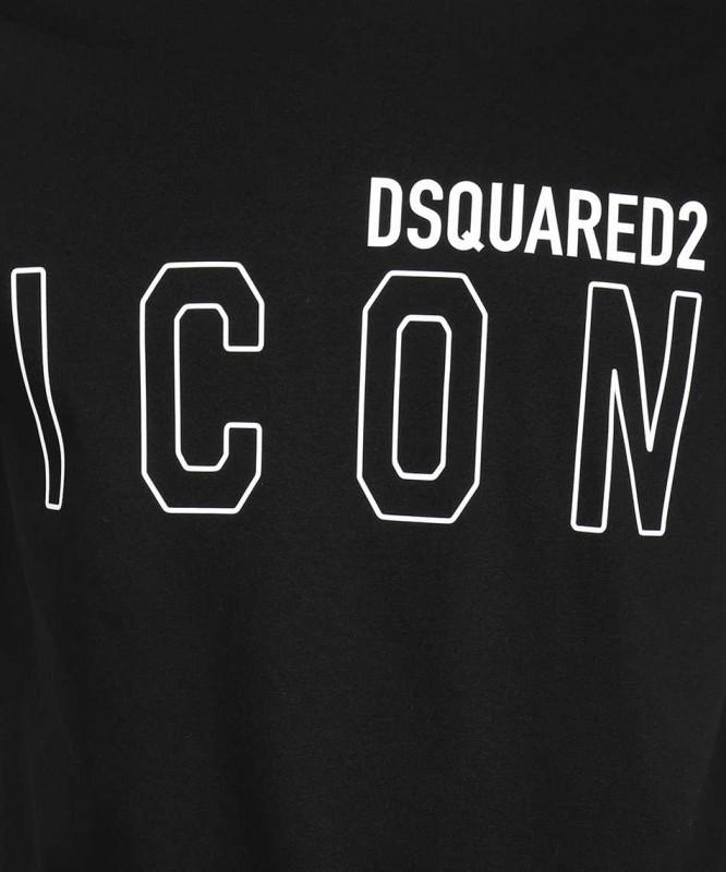 DSQUARED2 branded t-shirt icon nero -45% - Size: XL