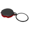 Pocket Magnifying Glass 3X Magnification ABS Nonslip Scratch Resistant Flexible Handle High Clarity