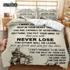 Letter Duvet Cover Set Letter Motivational Words To Son Letter Bedding Set Bedclothes Double Queen King Polyester Quilt Cover