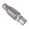 Car Exhaust Pipe 50 X 250mm Welding Free Stainless Steel Soft Pipe Noise Shake Resistant Braiding Flexible Hose