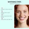 Feimuko Purple Shiny Teeth Whitening Strips  Contains mint essence for cleansing and care, non-irritating, invisible fit, portable