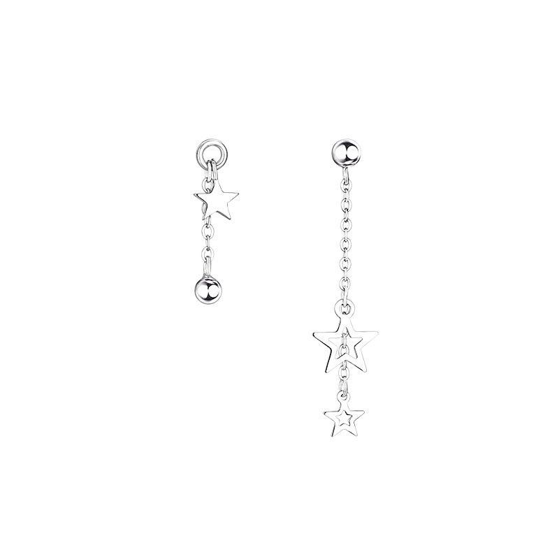 Star Earrings New Year's New Trendy Simple Asymmetric Tassel Earrings Earrings Women's Earrings