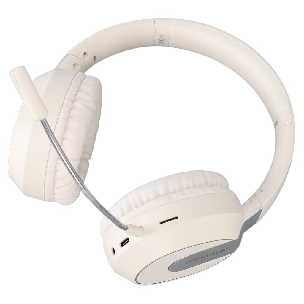 Беспроводная игровая гарнитура Складная Шумоподавление Мягкая подушка Портативные Bluetooth игровые наушники со съемным микрофоном