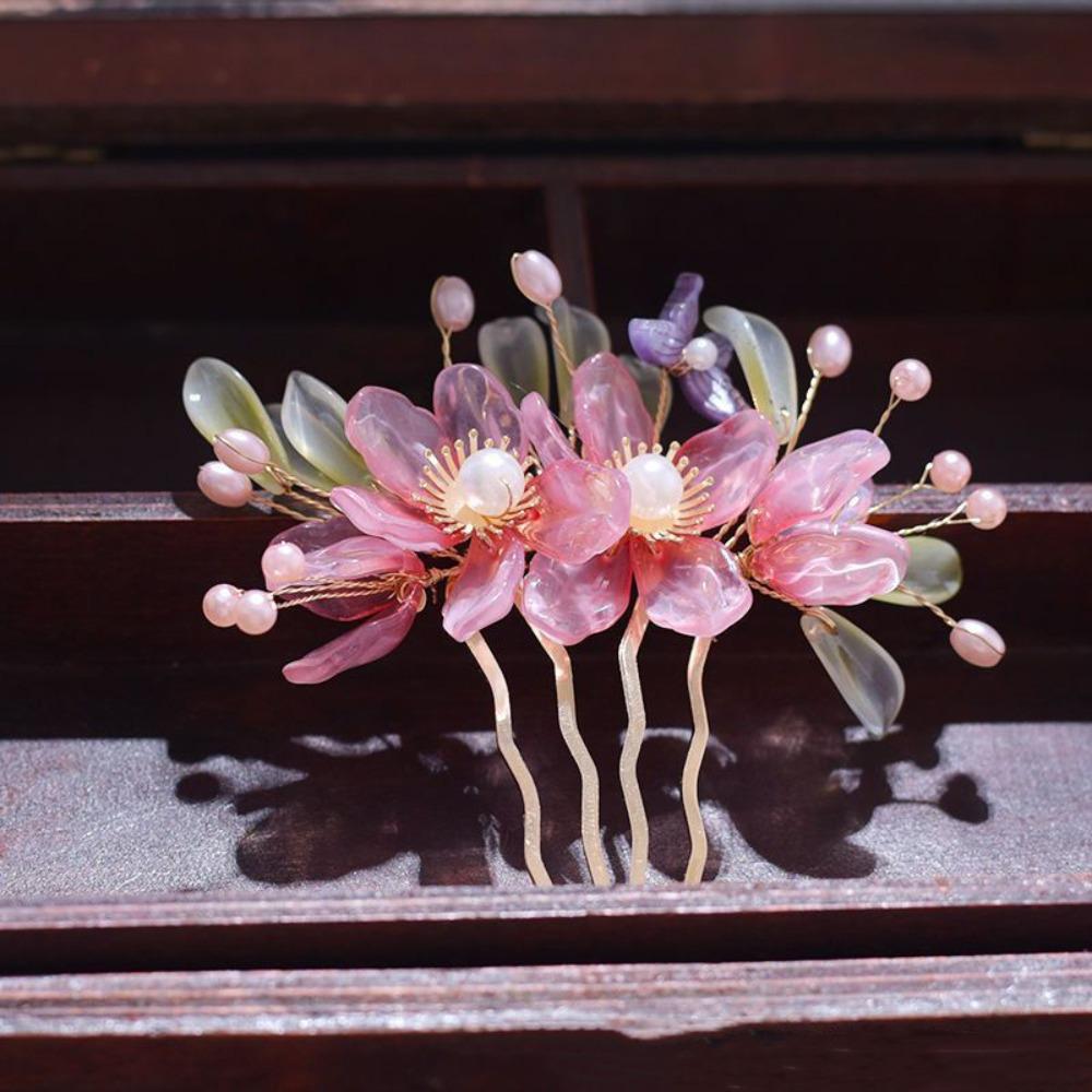 Кисточка Древняя Палочка для Волос Жемчуг Ханфу Головной Убор Антикварная Заколка для Волос Династии Тан Аксессуары для Волос