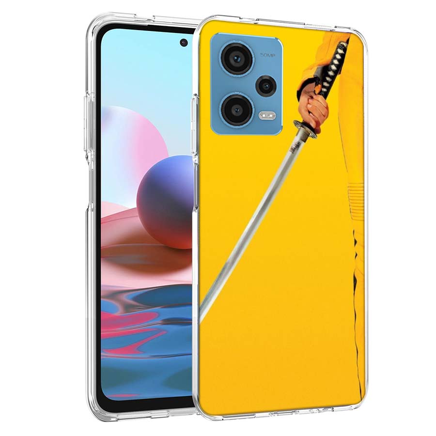Чехол для телефона Kill Bill для Redmi Note 13 12 14 15 Pro Plus 13R 11 11T 11E 11S 10 Pro 10S 9 9S Чехол Cell Clear TPU Capa Cases Shoc