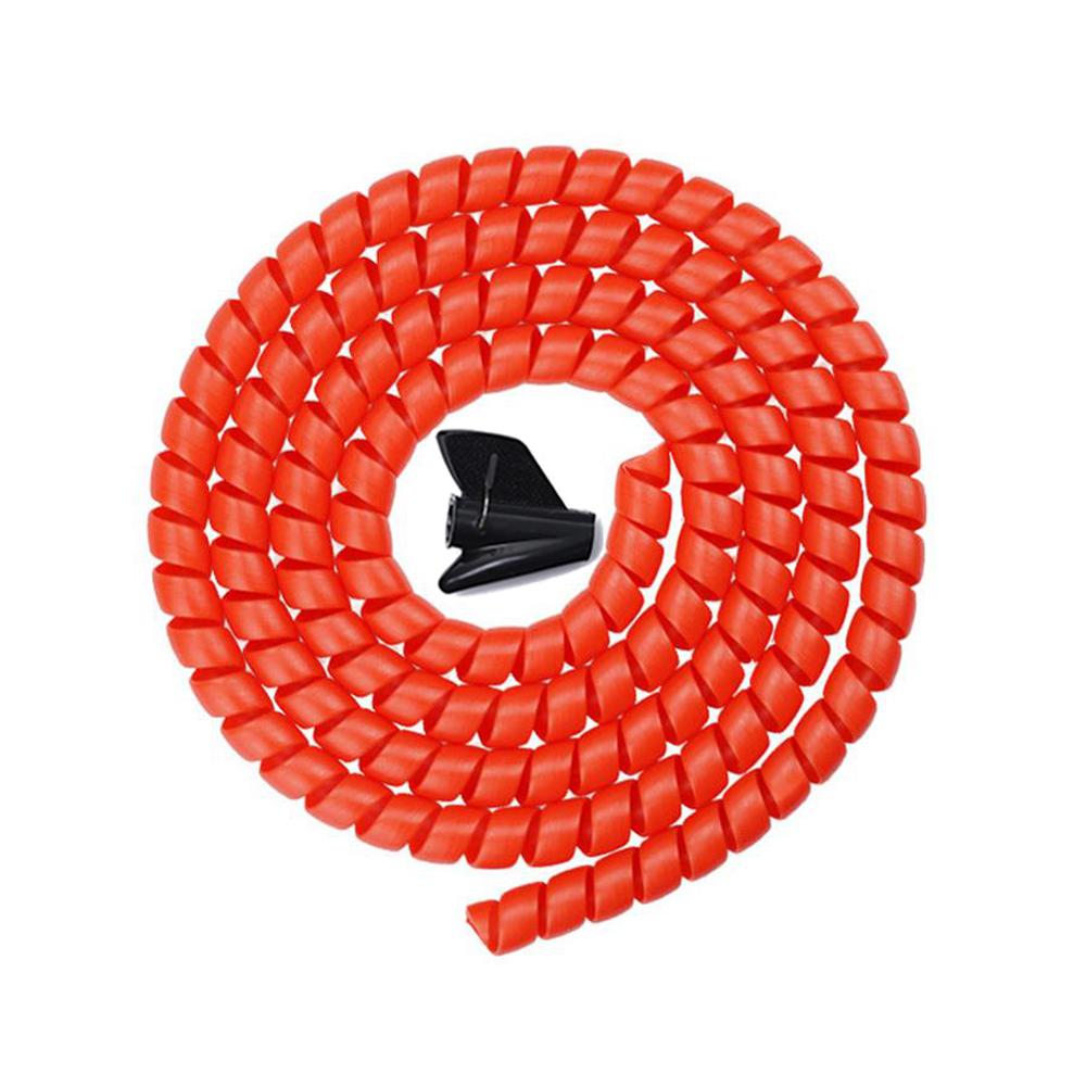 Flexible Cable Winder Wire Wrap Tube Storage Pipe Cable Organizer Cord Protector Management