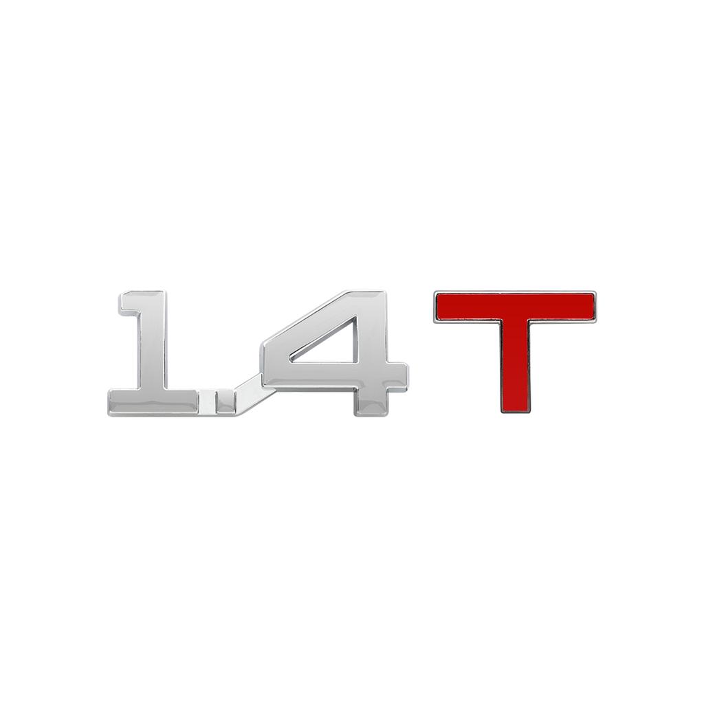 Новейшая автомобильная 3D металлическая наклейка с логотипом 1.3T 1.4T 1.5T 1.6T 1.8T 2.0T 2.2T 2.4T 2.5T 2.8T 3.0T Высококлассная универсальная наклейка для стайлинга автомобилей