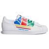 adidas Кроссовки Superstar Pure 'Colorful Trefoil Cloud White' FU9519