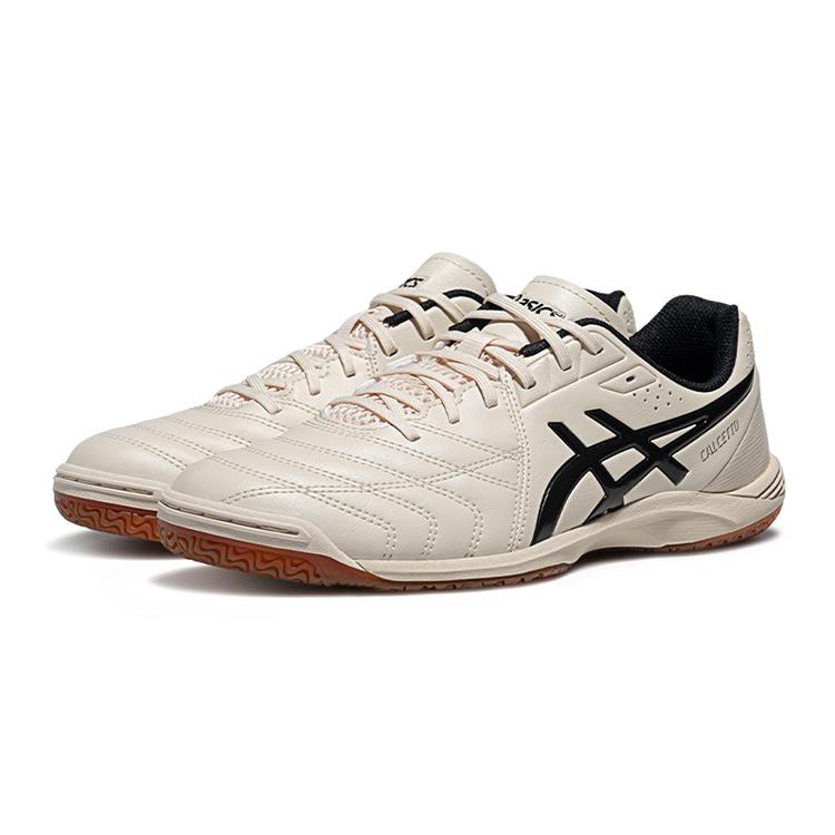 Asics Мужские бутсы для зала Calcetto WD 9 IC Черный с Безопасным Желтым 1113A073-200