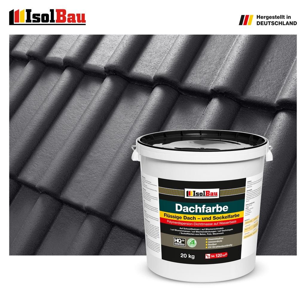 IsolBau Roof Paint Dachfarbe Anthracite 20