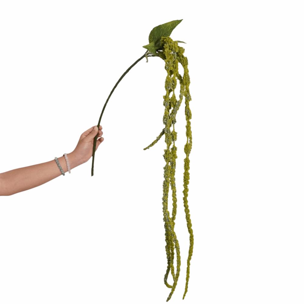 6 Heads Amaranthus Artificial Hanging Plant Long Tailed Amaranth Multicolor Simulated Amaranthus Caudatus Accessories Ornament