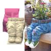 Pants Shaped Flower Pots Mold Epoxy Resin Molds Pen Holder Candle Holder Cement Planter Silicone Mould Home Decorations
