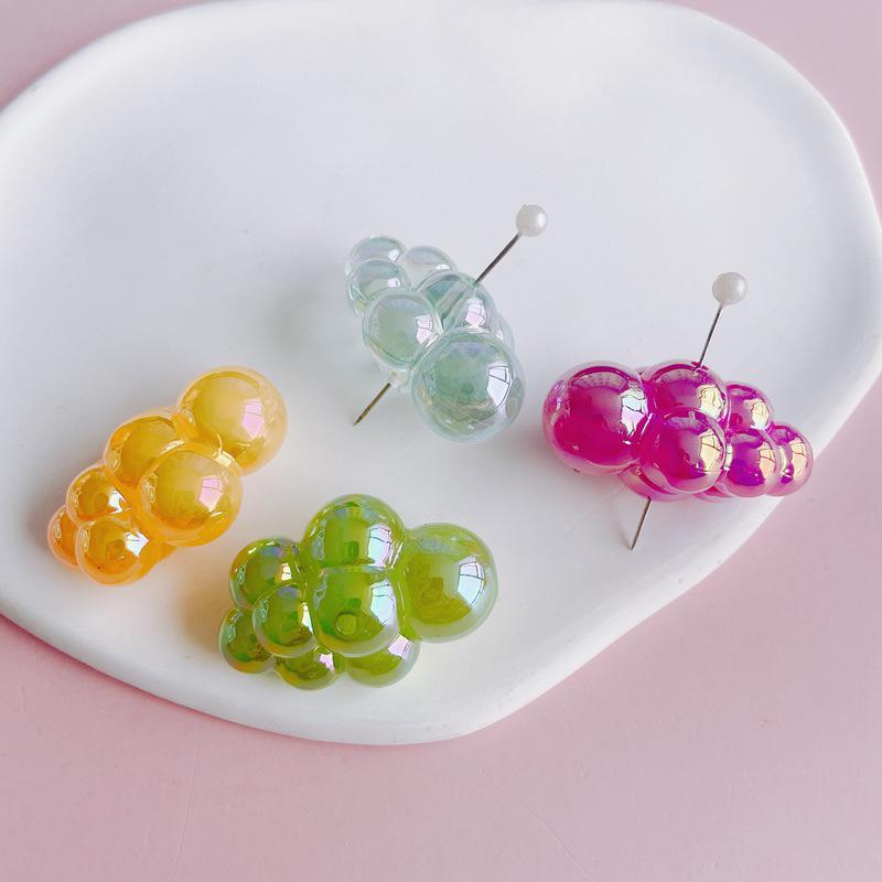 Цветной акриловый брелок-подвеска в виде облака для самодельных ювелирных изделий и телефонных цепочек