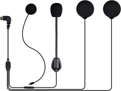 MAXTO Bluetooth гарнитура для шлема Аксессуары для наушников с мягким и жестким микрофоном Подходит для M6S, X2