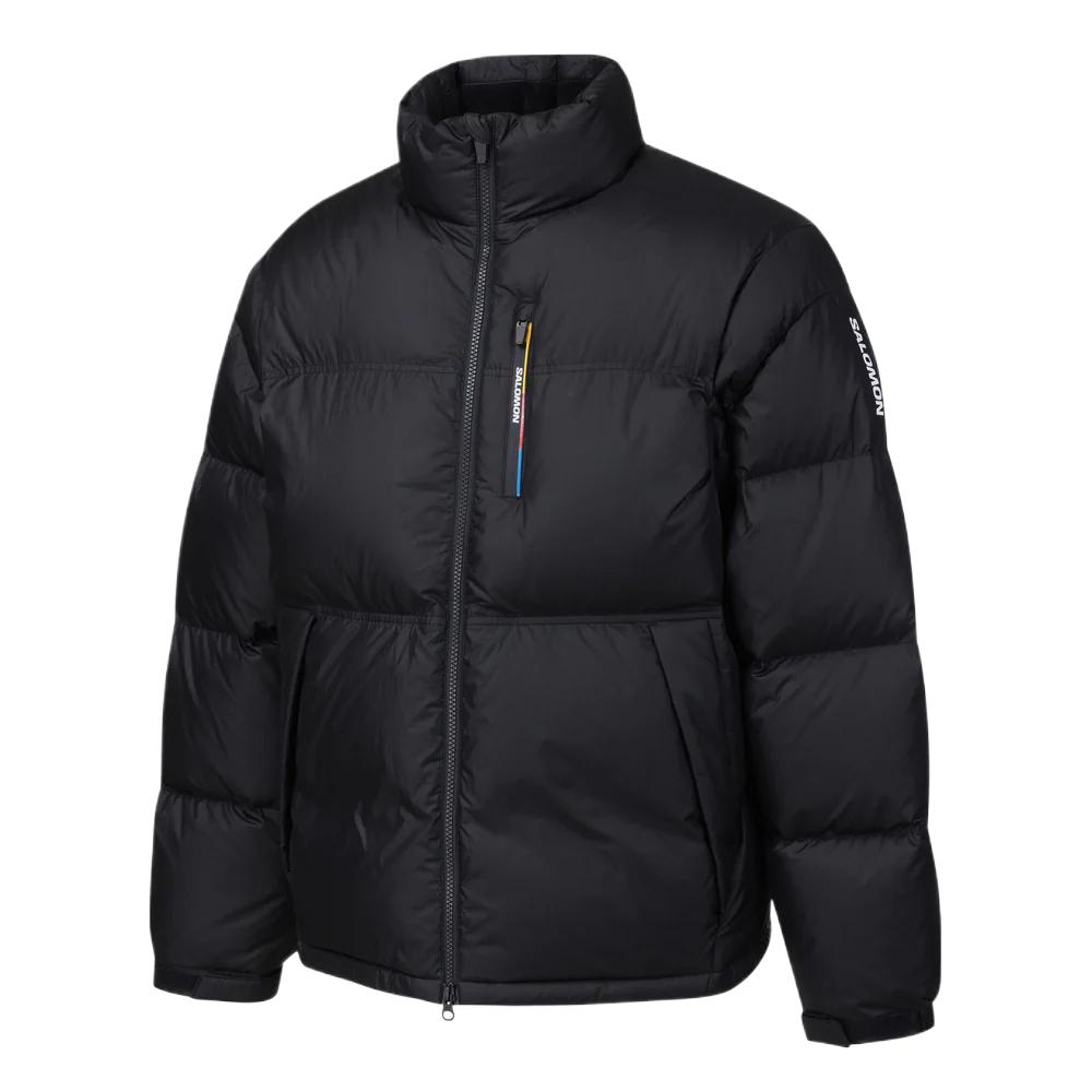 SALOMON Мужская пуховая куртка Contour Черная C30031