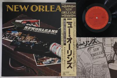 LP Пластинка РАЗНЫЕ ИСПОЛНИТЕЛИ - Новый Орлеан 25AP1119 CBS SONY 1979 Япония Оби Джаз Б/У