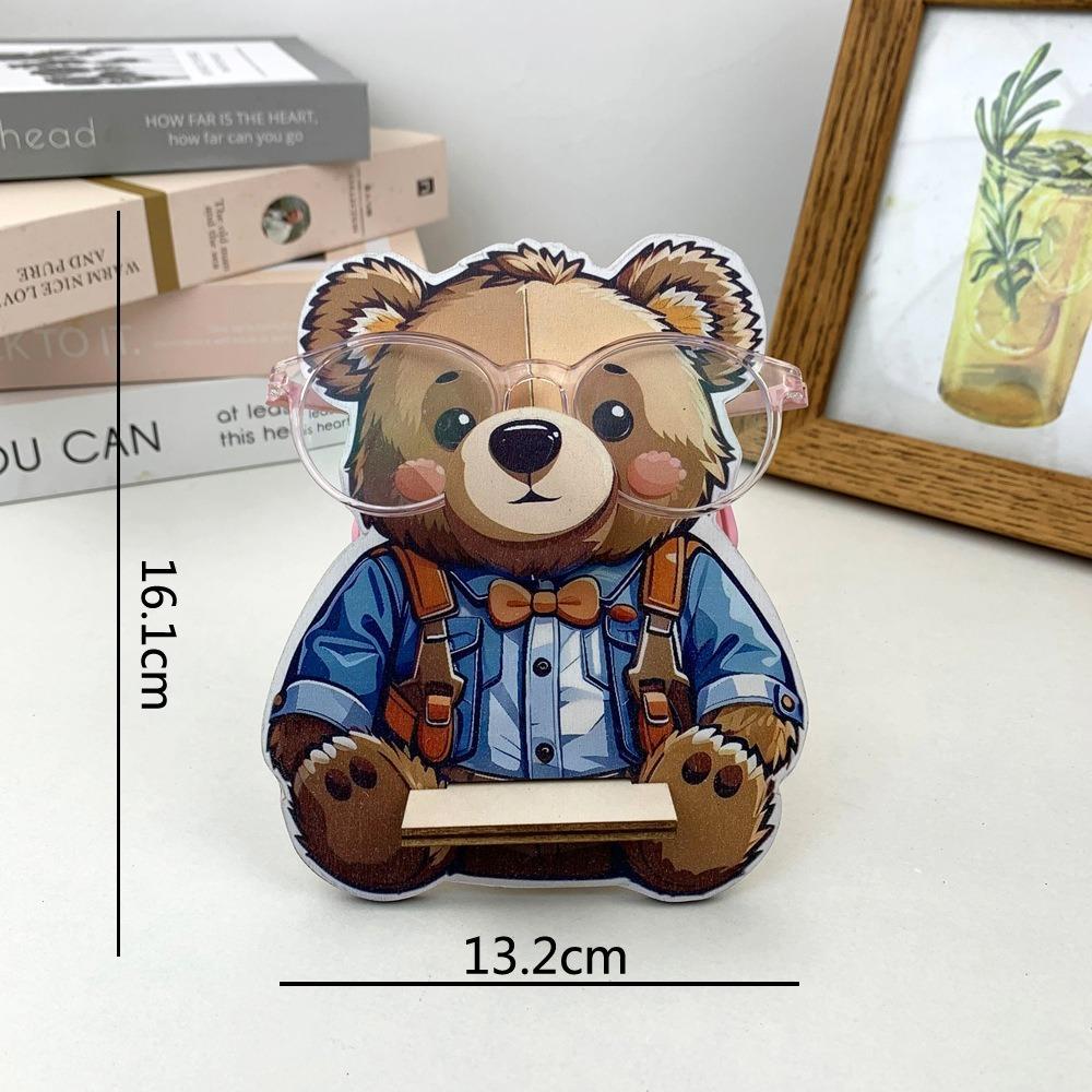 Мультяшная подставка для хранения очков, подставка для демонстрации очков в виде животного для мужчин, женщин, взрослых