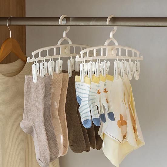 Зажим для носков, сушилка, экономия места, прочная, нескользящая, многофункциональная, ветрозащитная, бытовая, подвесная, для хранения носков