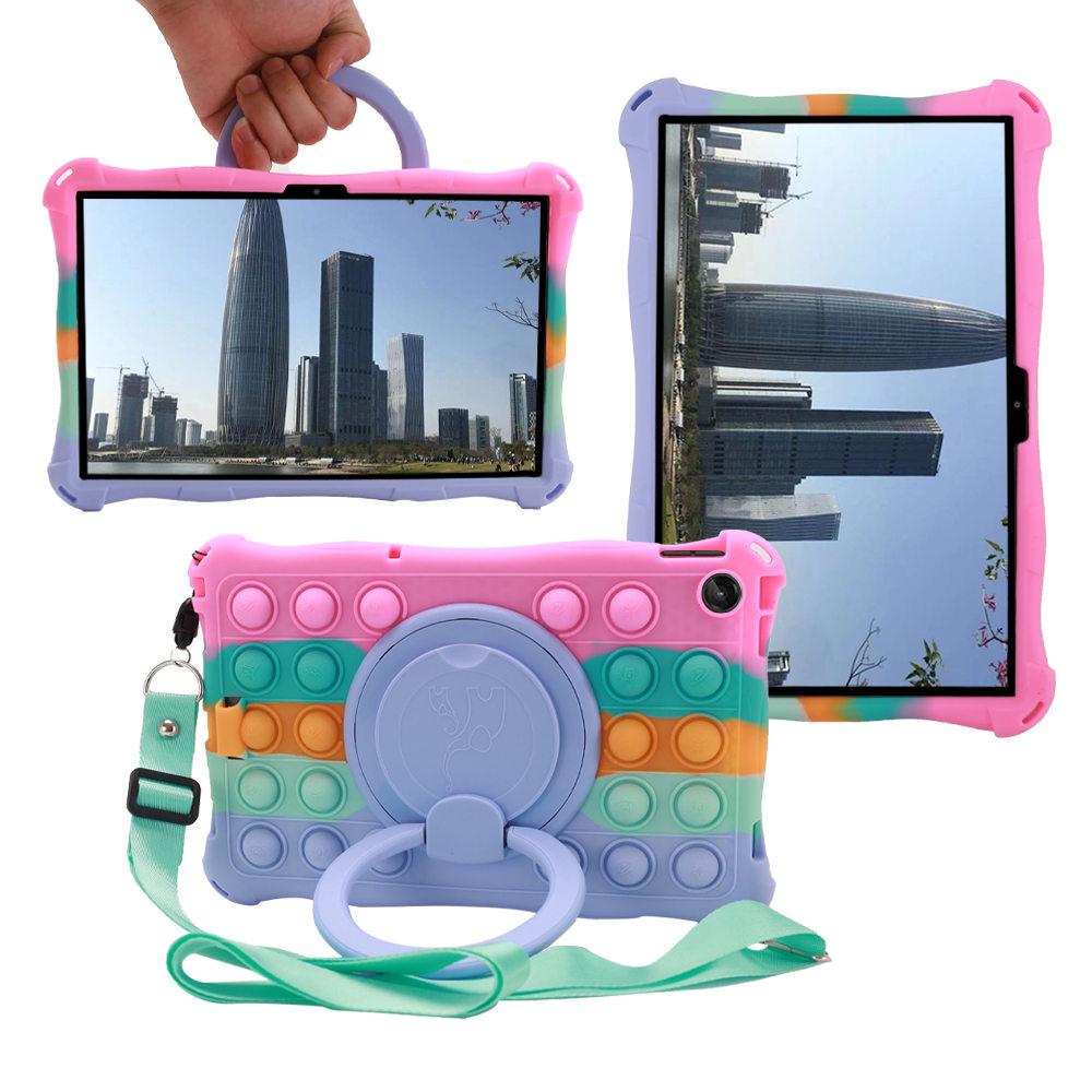 Soft Bubble Kids Case For Lenovo Tab M10 3rd Gen 10.1 TB328FU 2nd TB-X306X X306F X606 128FU 125FU 10.6 Kickstand Tablet Cover