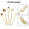 Spoon Fork Dinnerware Set Versatile Use 5Pcs Cutlery Set