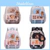 Childrens School Bag Cartoon Capybara Pattern Ergonomic Kindergarten Shoulder
