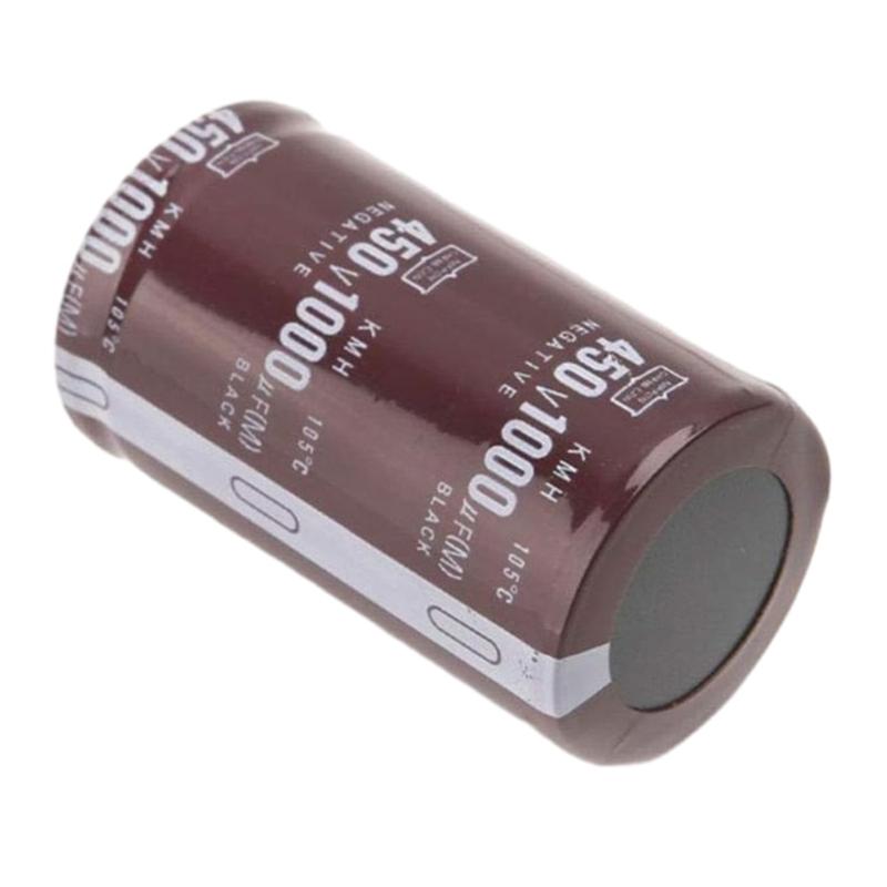 Reliable 450V 1000UF Electrolytic Capacitor for Microprocessor Control Circuits Power Converter Various Applications