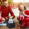 Yousheng 1/2Pcs Halloween Middle Finger Ghost Box Ornament Popping Ghost in A Case Desktop Decoration Teasing Friends Tricky Props Gag Prank Gift