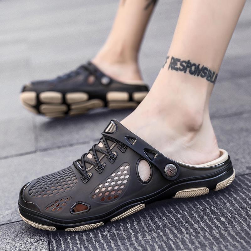 New Fashion Ultra Light Oversized Men's Shoes Sandals Beach Shoes