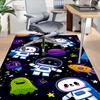 1PC space explorer space creature Anti-slip carpet, suitable for Office, bedroomand playrooms. It can also be used as a sofa footrest cover-W97