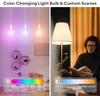 Умная светодиодная лампа-свеча EWelink Smart E14 RGB CW WW с регулировкой яркости 85–265 В, лампа с управлением через приложение и голосом для спальни, гостиной, умного домашнего освещения
