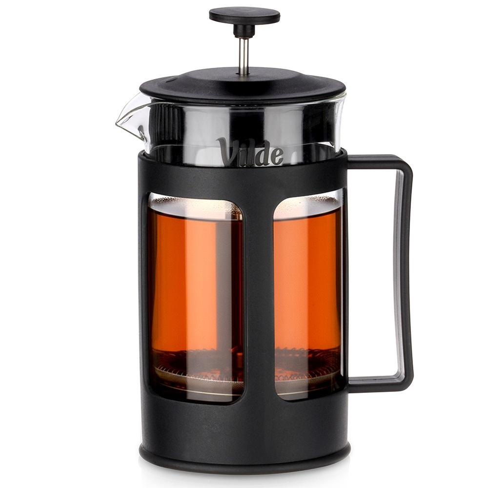 Glass piston coffee and tea maker 600 ml