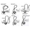 Alloy Boho Necklace Earrings Set Leather Rope Women's Jewelry Set  Statement Jewelry