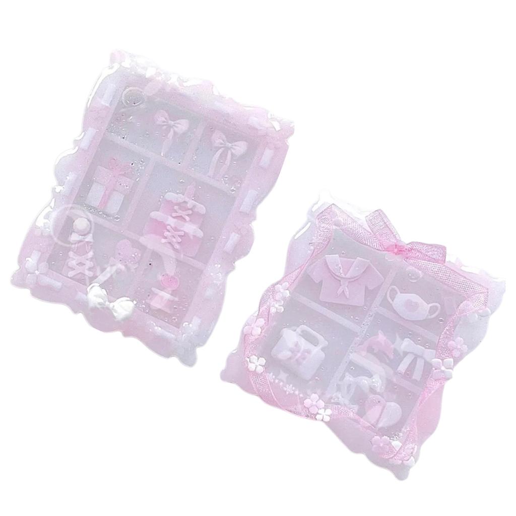 Silicone Mold for Crafting Custom Photo Frame Easy To Clean Frame Quicksand Mold Flexible Moulds for Craft Enthusiasts