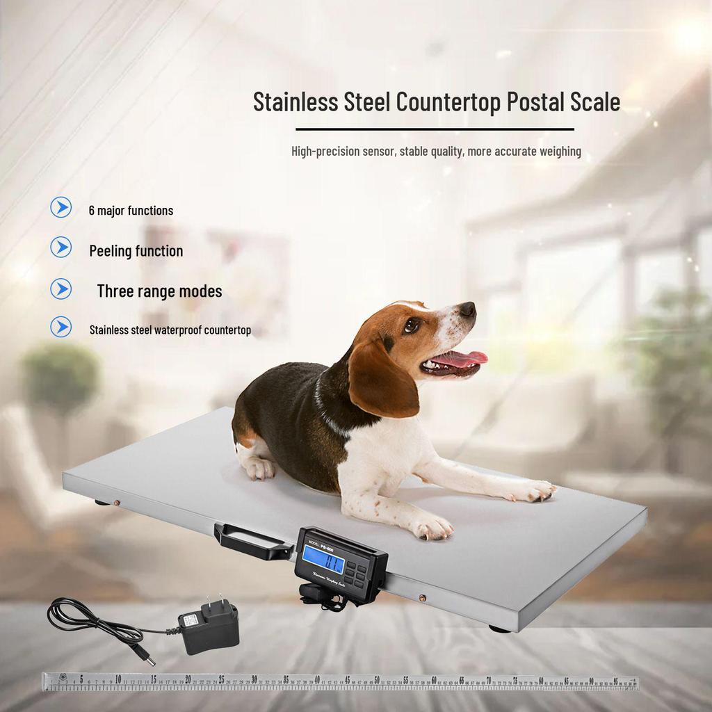 Большой Питомец Умные Весы: Точные, Многофункциональные, Весы из нержавеющей стали для домашних и сельскохозяйственных животных