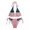 Women's Pink and White 2-piece Swimsuit HIGH PRESSURE