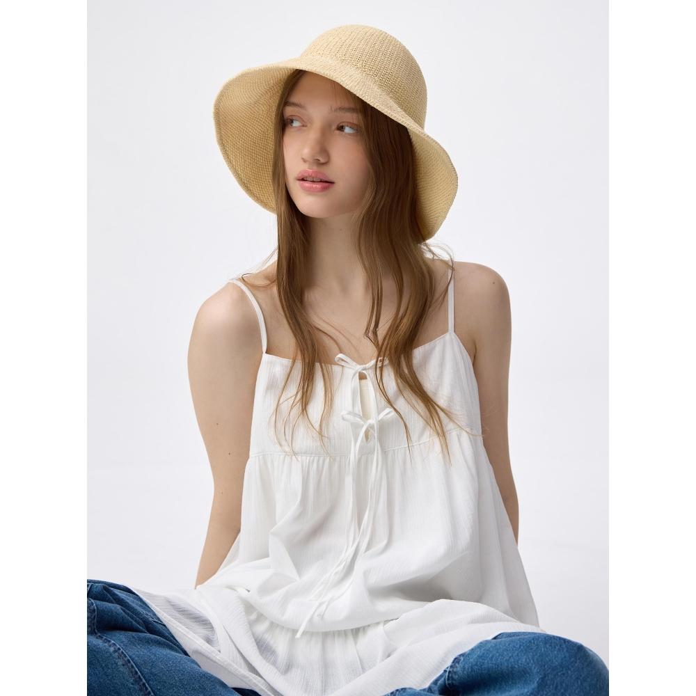 GU by Uniqlo Термошляпа с широкими полями, защищающая от УФ-излучения