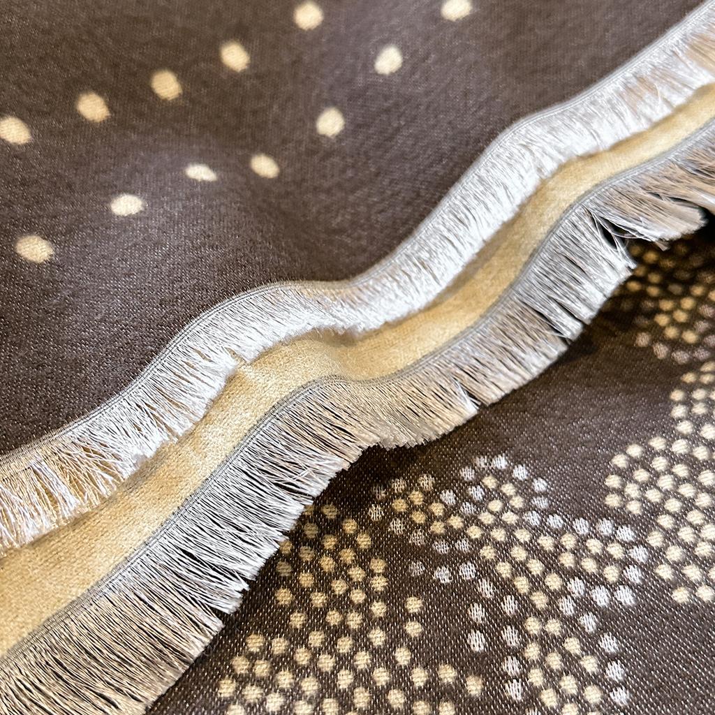 Celebrity Butterfly Flower Print Scarf Women'S Thickened Warm Imitation Cashmere Scarf Double-Sided Dual-Purpose Shawl