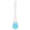 Silicone Bath Body Brush Exfoliator Children Adult Long Handle Shower Brush Scrubber Blue for